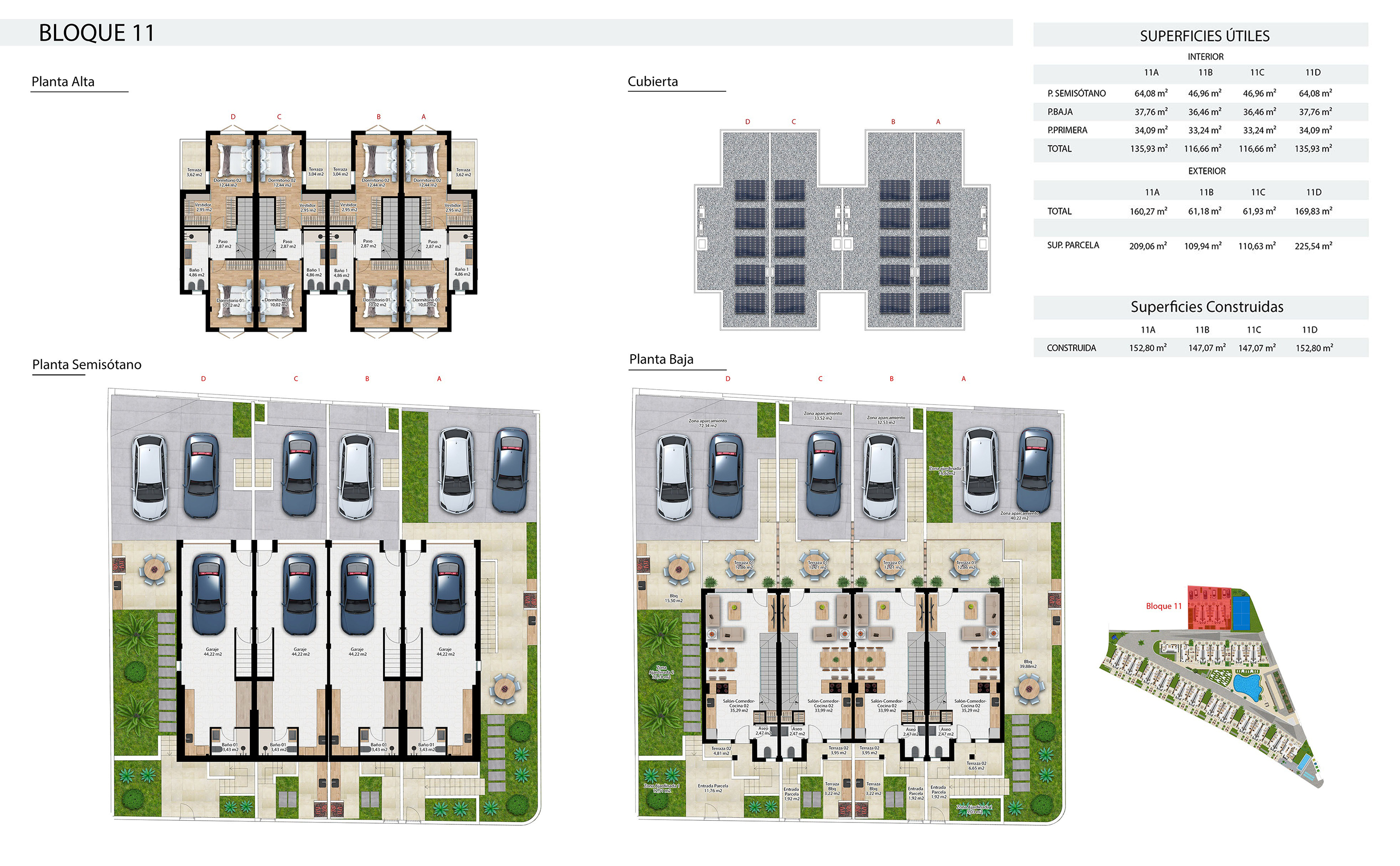 Almunia Hills Resort - Planos, Bloque 11