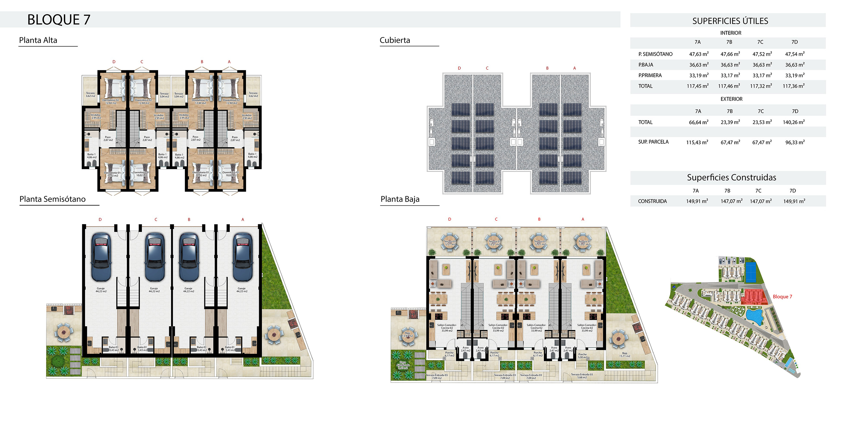 Almunia Hills Resort - Planos, Bloque 7